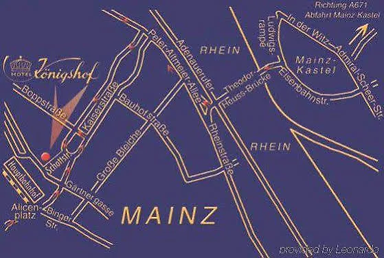 Szálloda Koenigshof Mainz